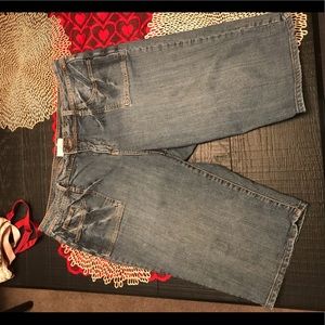 Lane Bryant Venezia Cropped Jean Capris